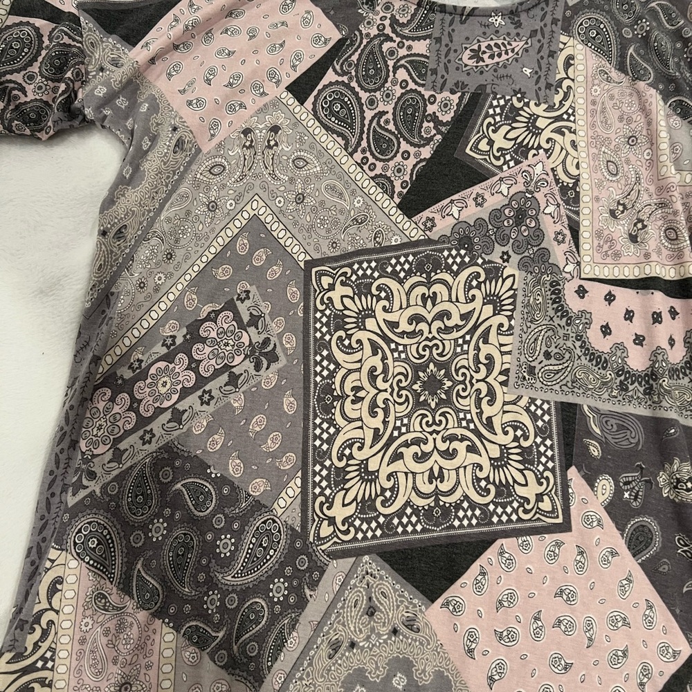 Paisley Patchwork Tee - image 2